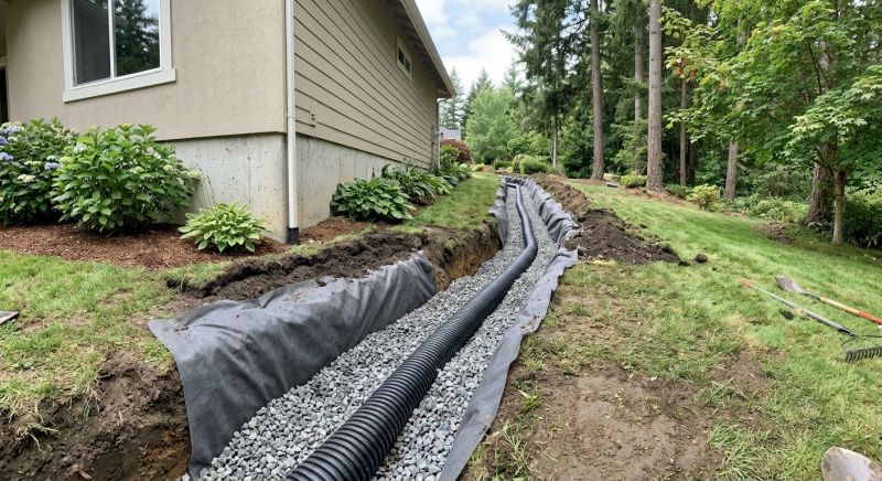 Channel Drain Installation in Tuscaloosa, AL